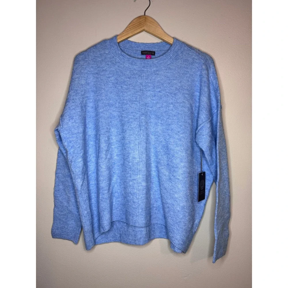 Vince Camuto Women's Blue Knit Sweater Size‎ Small NWT